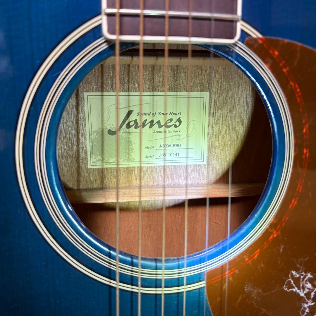 アコースティックギター James J-300A EBU 511