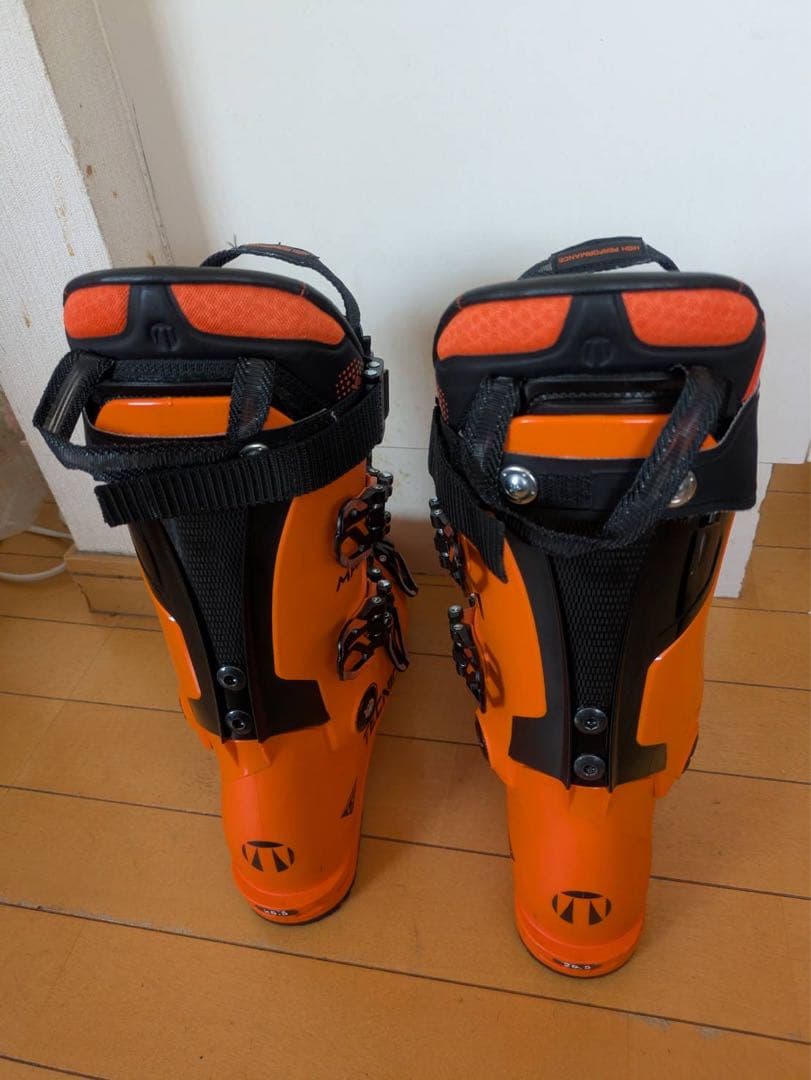 TECNICA 男性用スキーブーツ 26.5 オレンジ