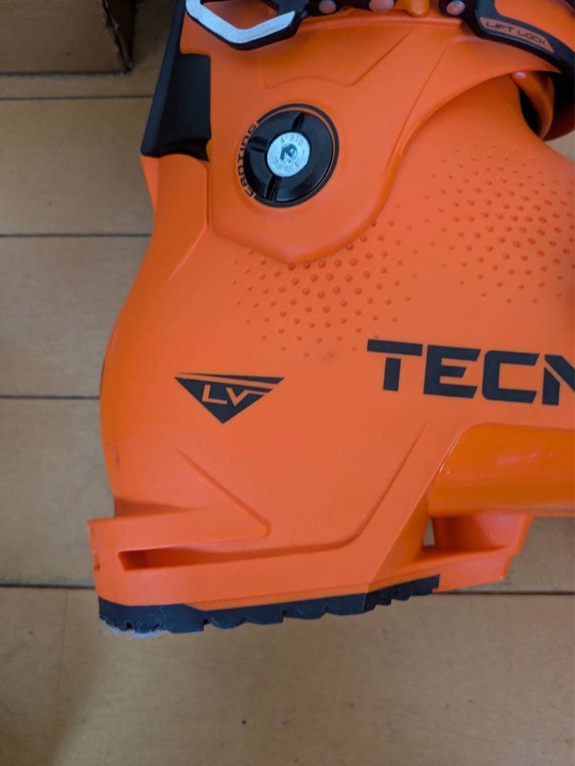 TECNICA 男性用スキーブーツ 26.5 オレンジ