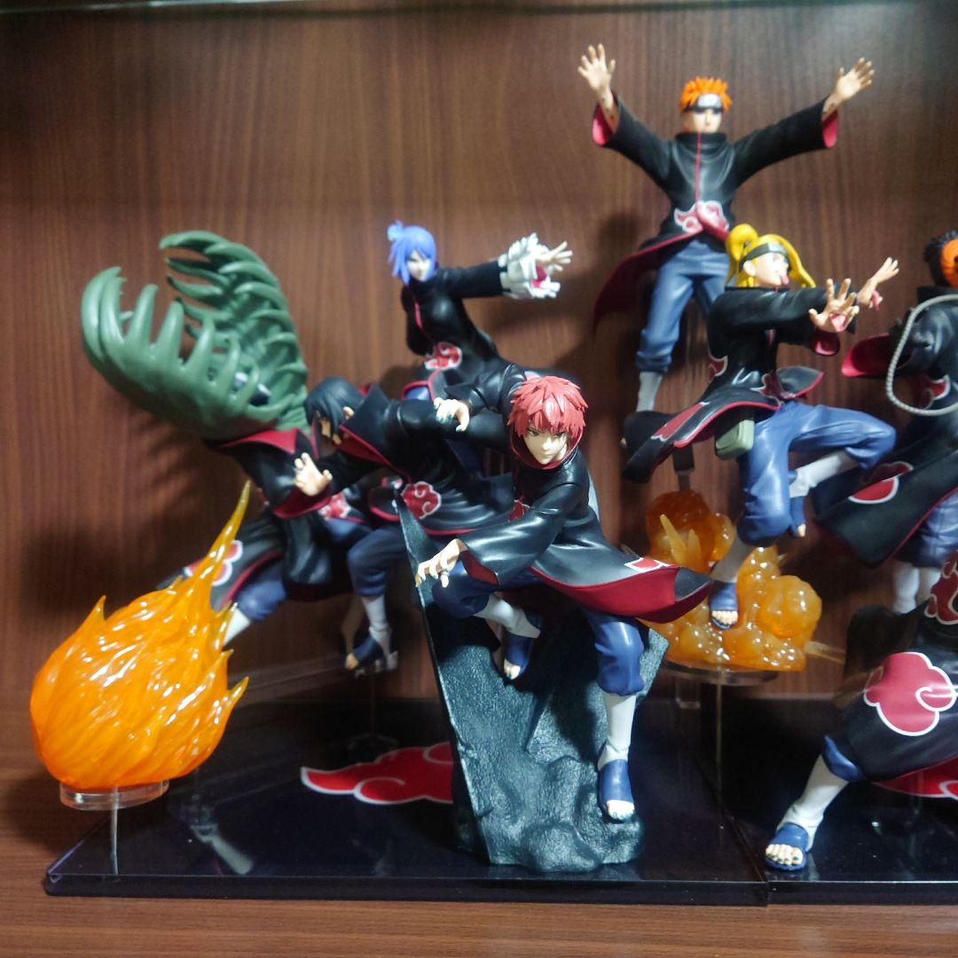 NARUTO 暁　フィギュア　台座　セット