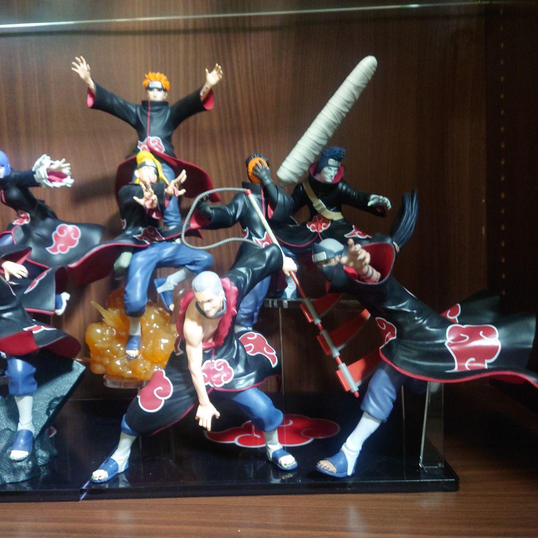 NARUTO 暁　フィギュア　台座　セット