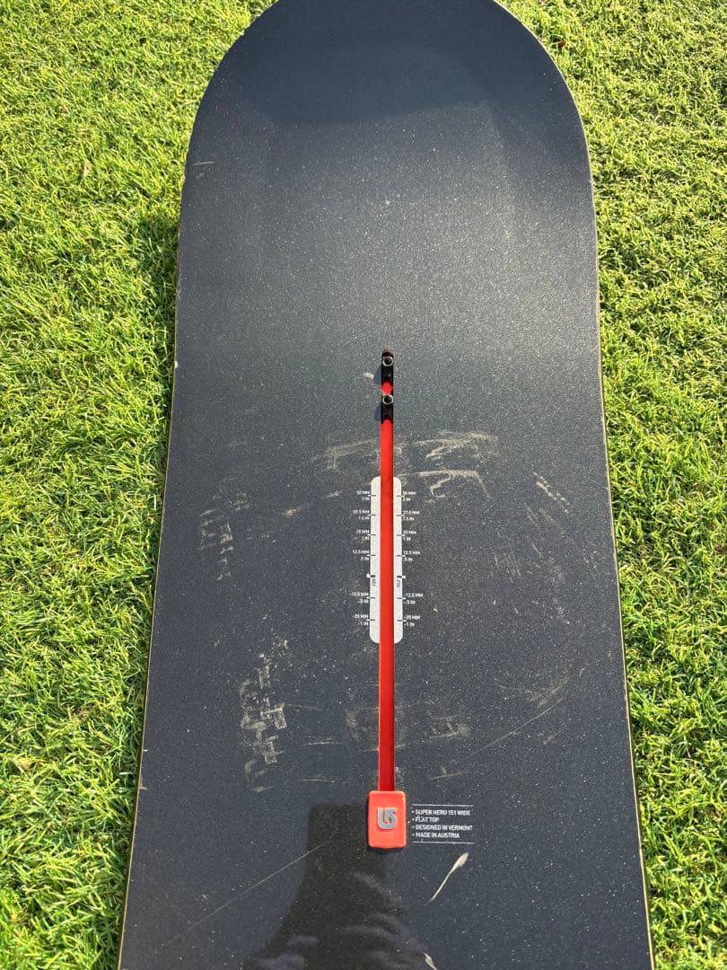 Burton super hero 151w バートン スノーボード