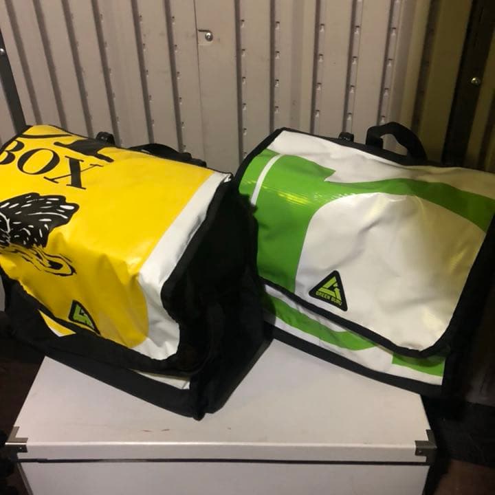 Green guru パニエ 自転車 バッグ パニエバッグ