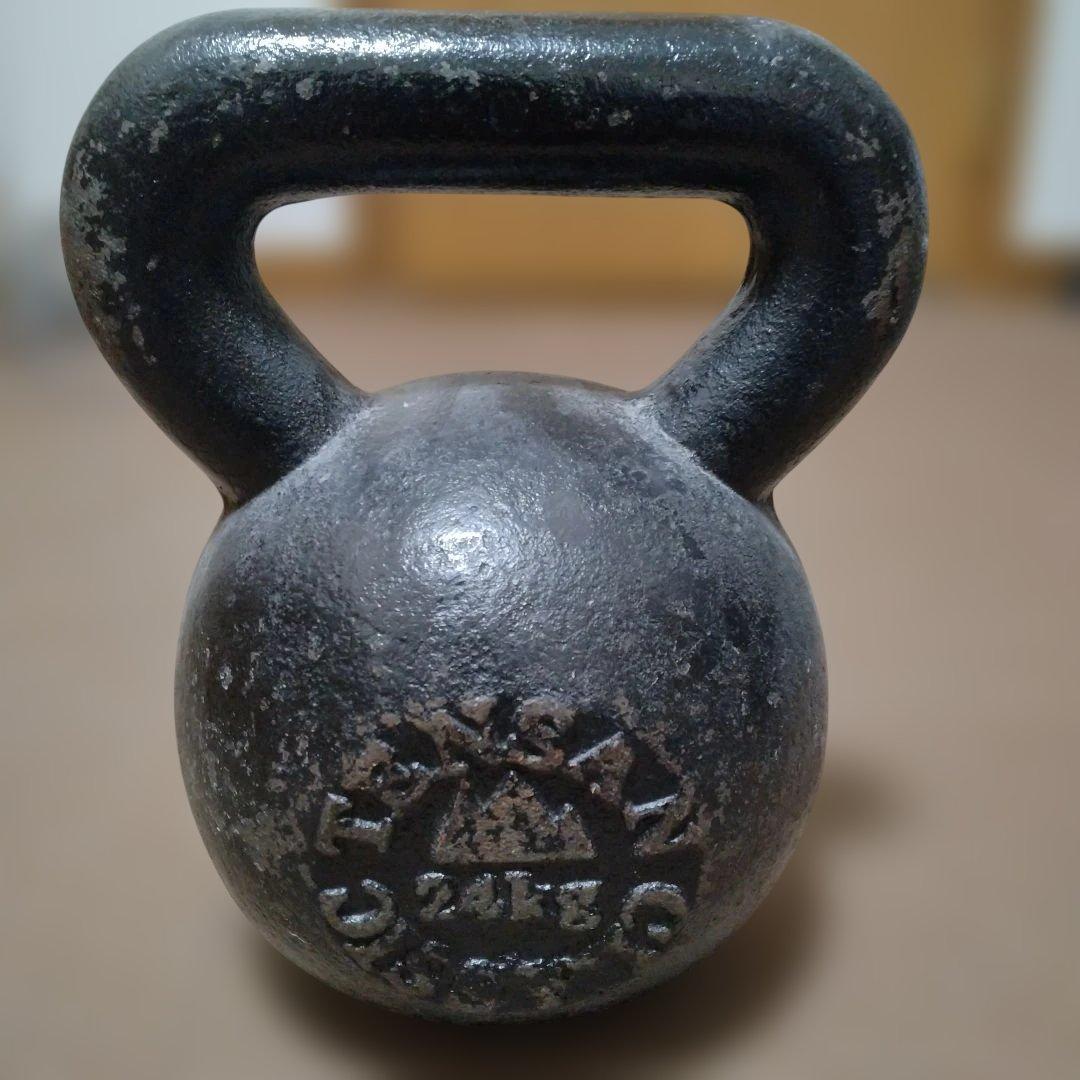 天山クラシック 24kg ケトルベル　①