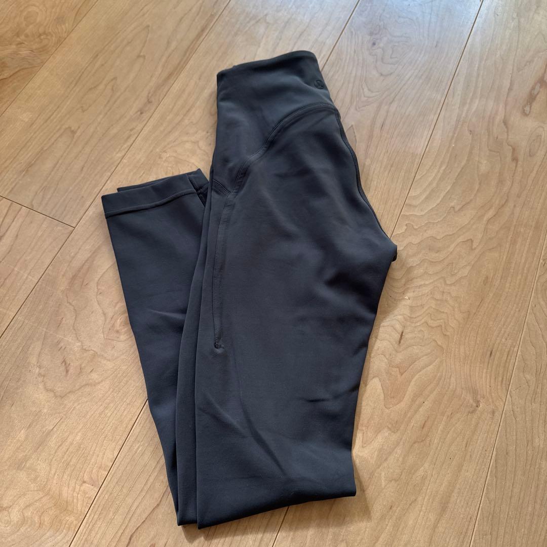 Lululemon ハイウエスト ヨガパンツ ダークグレー