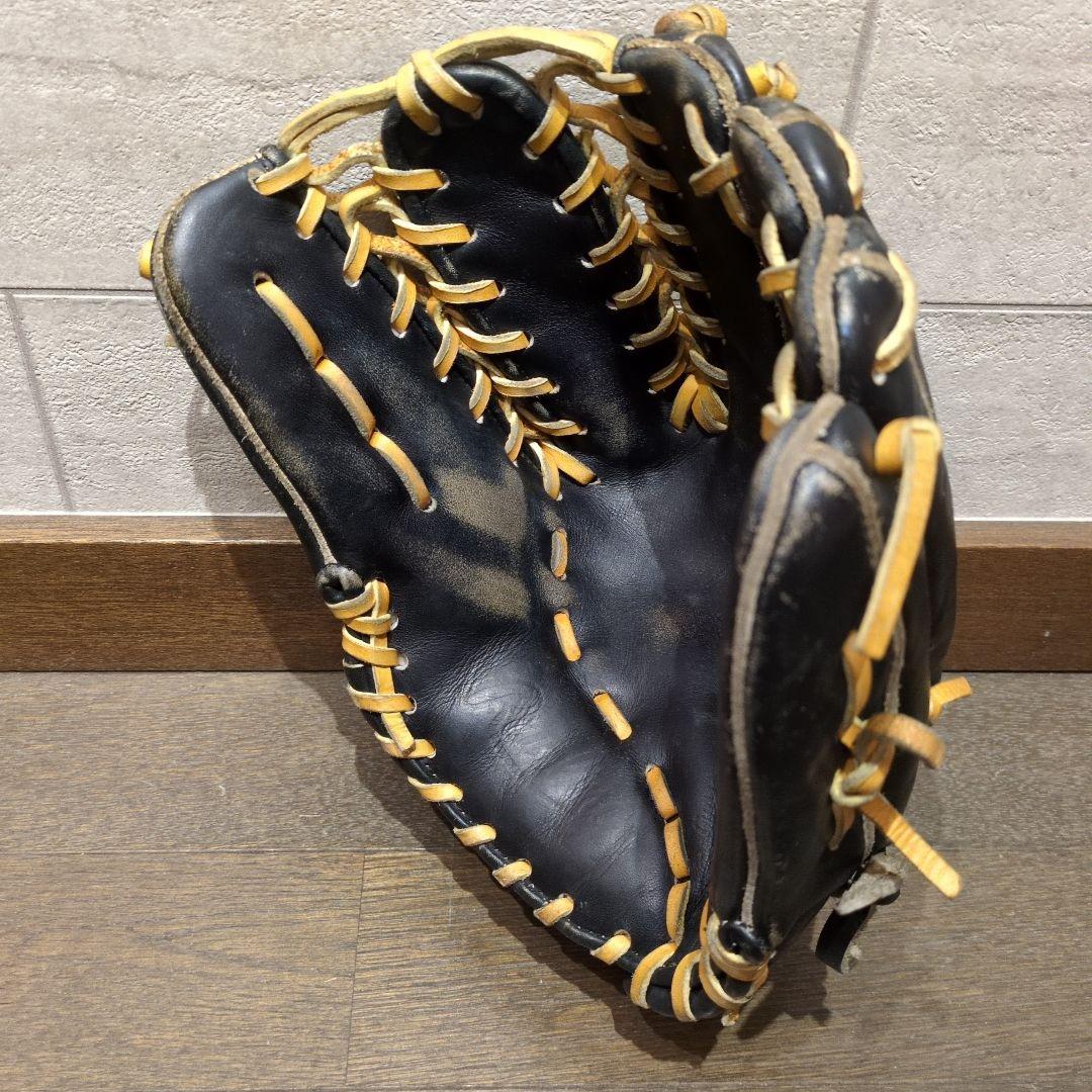 Rawlings 軟式グローブ 黒　内野手用　大人