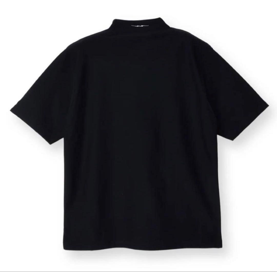 ELECTRIC GOLF LOGO DRY MOCK NECK BLACK Ｌ