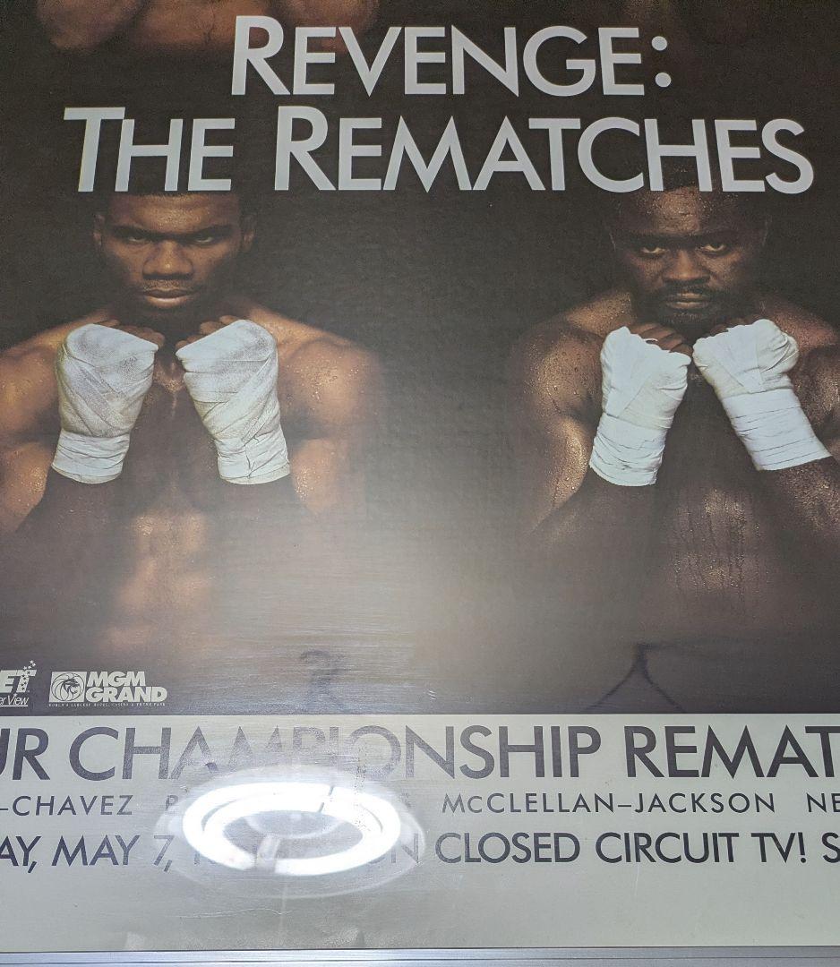ボクシング ポスター Boxing Poster チャベス ジャクソン 等
