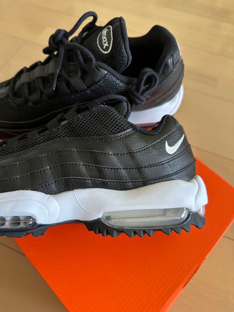 シューズ(男性用) NIKE AIRMAX95 GOLF black