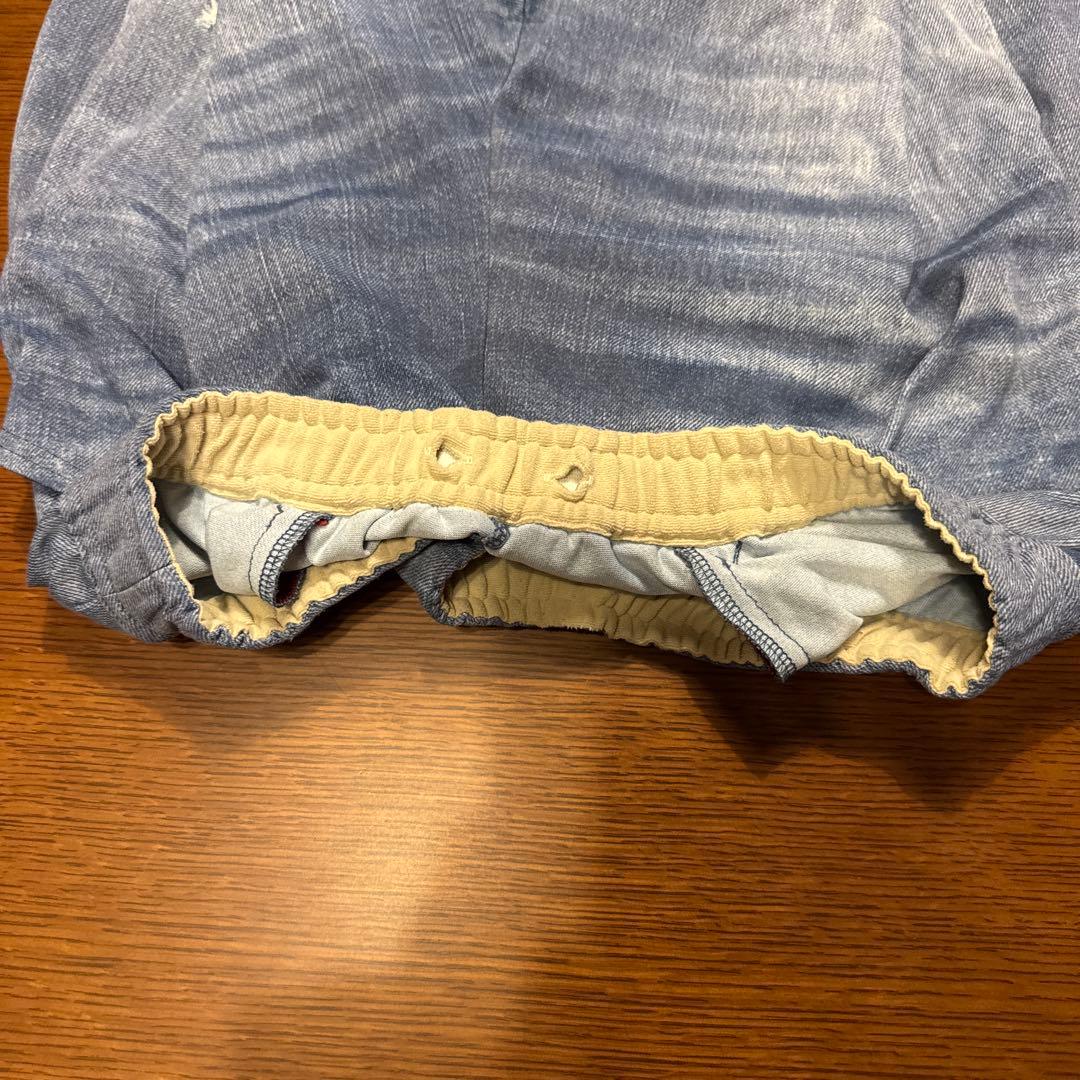 MMAデニム風ストレッチショーツ Lサイズ