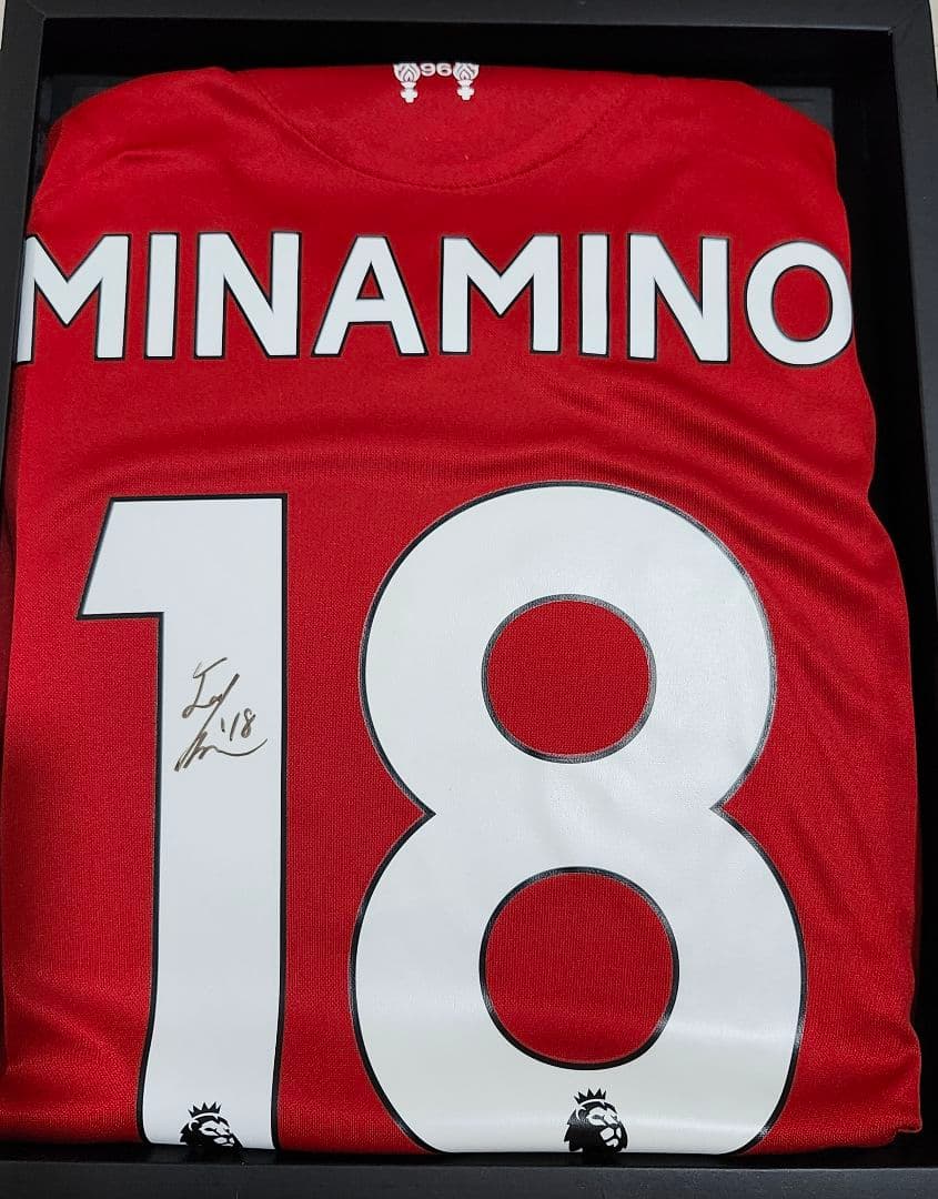 リヴァプール 南野拓実 サイン ユニフォーム 証明書 サッカー 日本代表