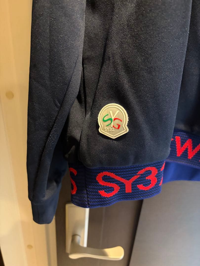 SY32 BY SWEET YEARS ネイビー ハイネックセーター