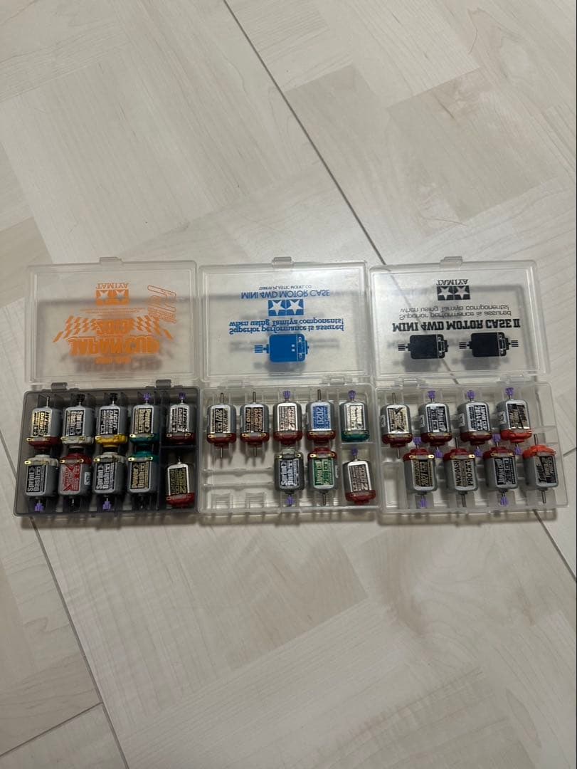 ミニ四駆パーツ収納ボックスセット