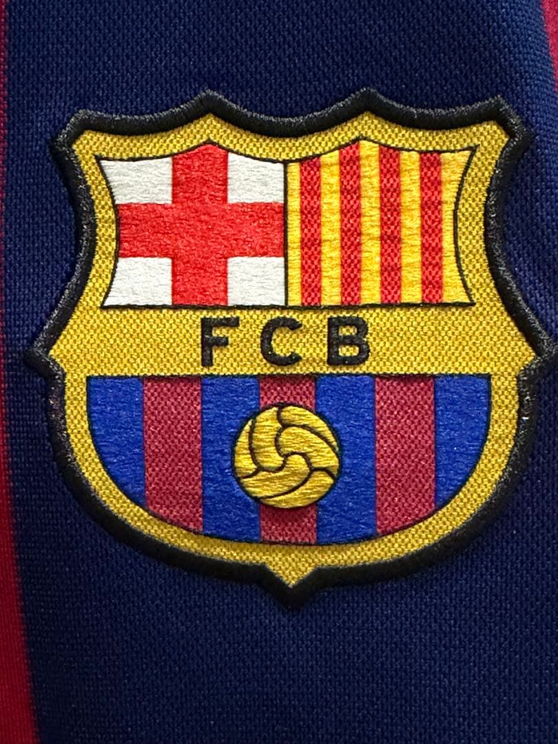 【メッシ#10】MESSI バルセロナ ユニフォーム 14/15 長袖Sサイズ