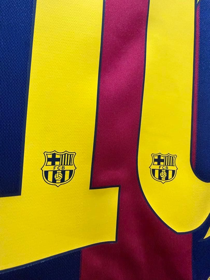 【メッシ#10】MESSI バルセロナ ユニフォーム 14/15 長袖Sサイズ