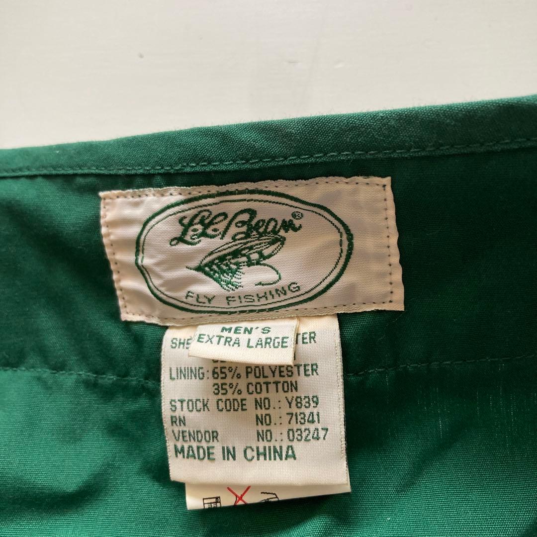 ウェア vintage L.L. bean fishing vest dg