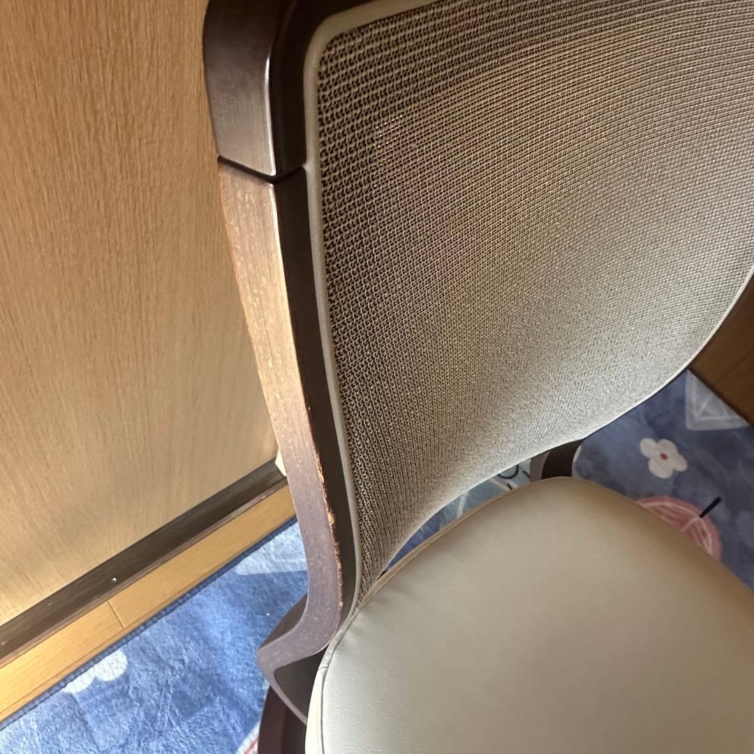 【美品】karimoku カリモク家具 デスクチェア 昇降式 キャスター付き