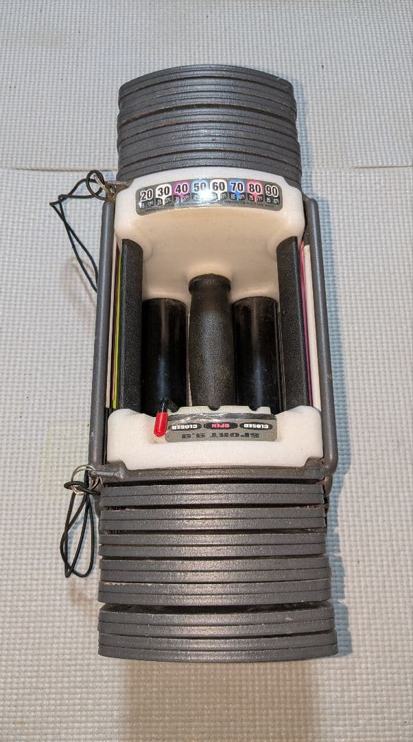 可変式ダンベル　パワーブロックタイプ41kg②