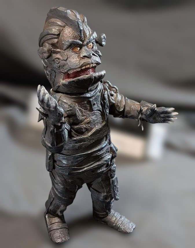 ダストマン「スペクトルマン」登場怪獣（マーミット）ソフビ ヘッダー・外袋付