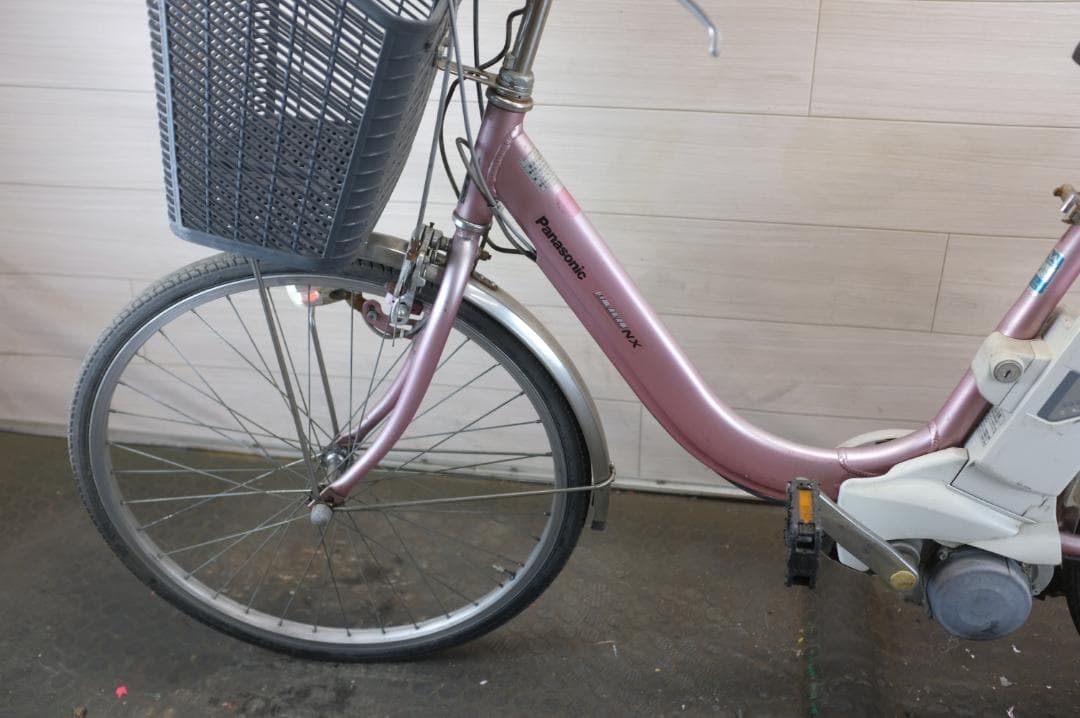 電動自転車 パナソニック　24インチ　3段　13.2Ah（5点灯）充電器あり