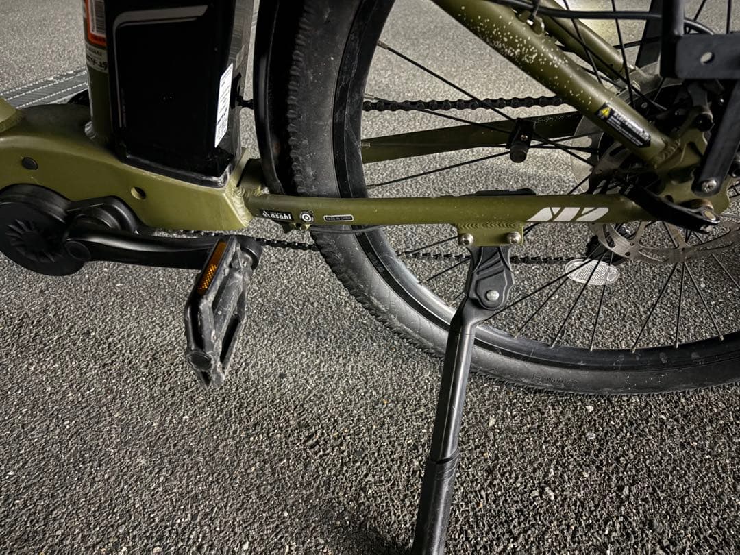 電動アシスト自転車 マウンテンバイクLOG ADVENTURE e カーキ