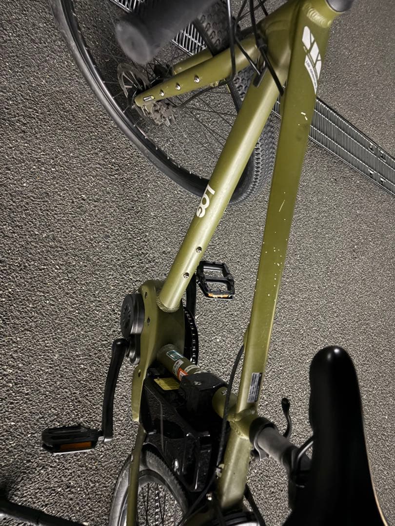 電動アシスト自転車 マウンテンバイクLOG ADVENTURE e カーキ