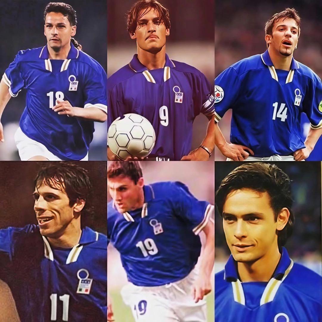EURO1996 イタリア代表　デル•ピエロ　サイズ:XL
