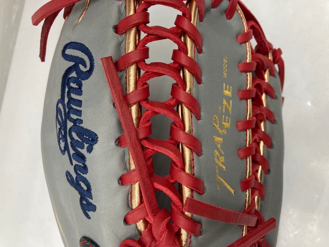 【未使用】Rawlings Trap-Eze 野球グローブ　軟式　右きき　外野手