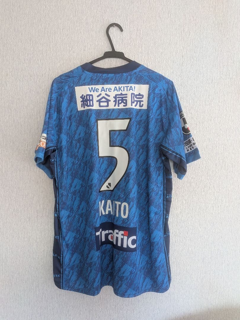 ブラウブリッツ秋田 サッカージャージ KAITO 5