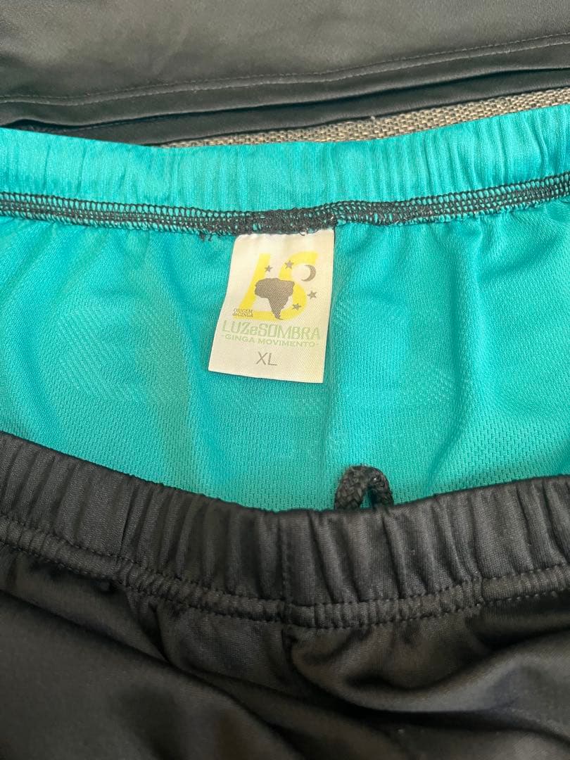 【人気XL】ルースイソンブラ ウェア 上下セット プラシャツ パンツ ターコイズ