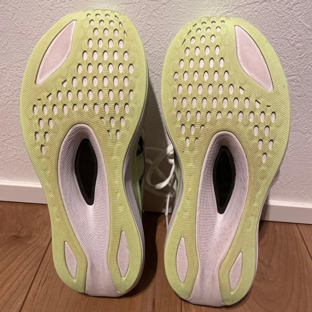 ASICS MAGIC SPEED 4 24.5cm ホワイト/グリーン