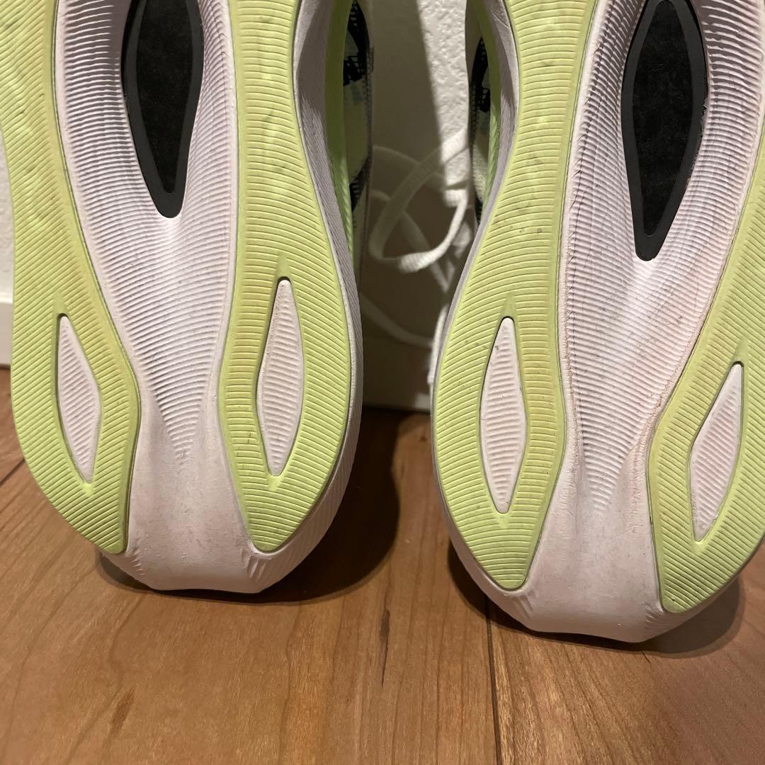 ASICS MAGIC SPEED 4 24.5cm ホワイト/グリーン