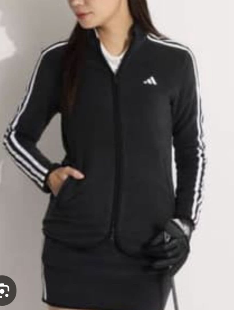 【新品タグ付】adidas ジャケット スカート セット ブラック