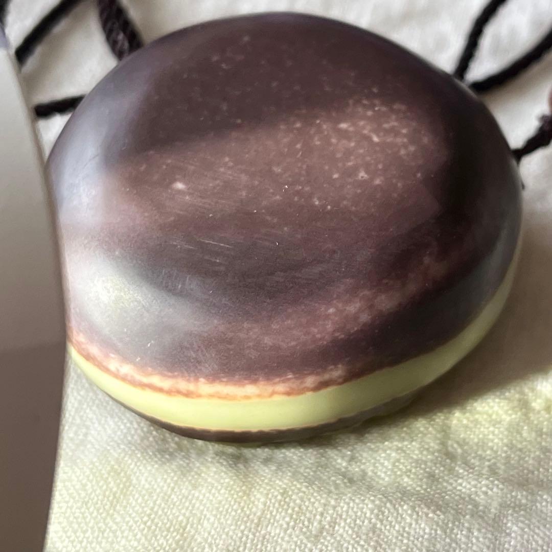 チョコレートパープル ローブジェイド 布袋様 彫刻 本翡翠 レア 一点物