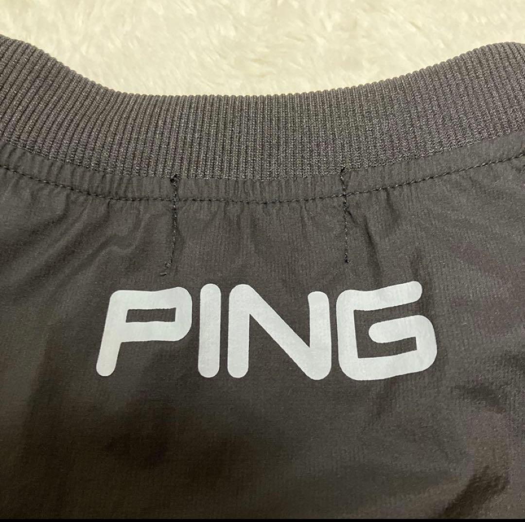 【極美品】PING ピン ナイロンジャケット プルオーバー薄手 ゴルフウェアL