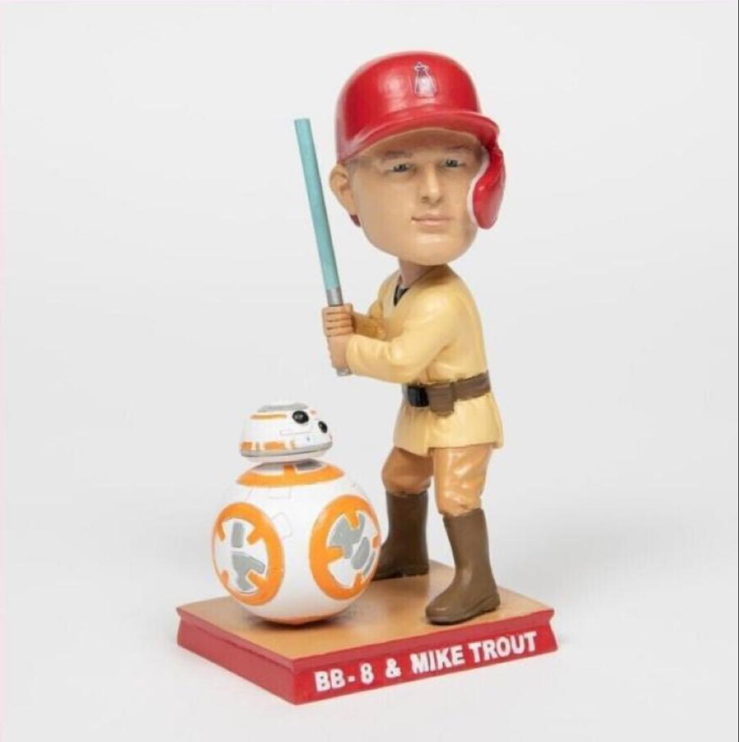【新品未使用】スターウォーズ　大谷翔平　マイクトラウト　BB-8 エンゼルス