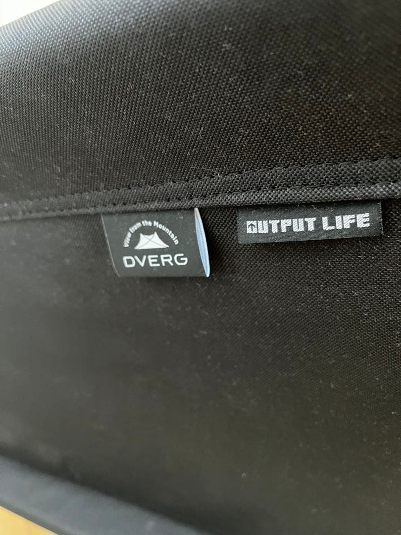 DVERG × OUTPUT LIFE フォールディングベンチ チェアー