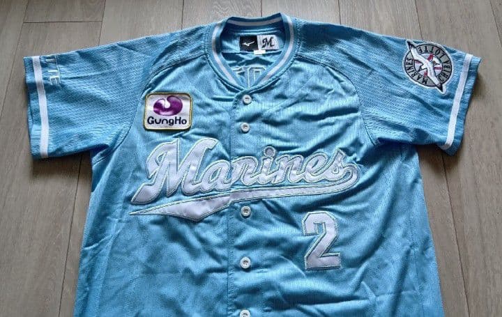 【限定　完売】ロッテ　マリーンズ　藤原　マリンフェスタ　ユニフォーム　ミズノ　S