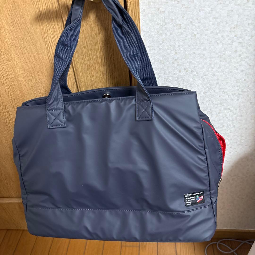Munsingwear トートバッグ ダークブルー