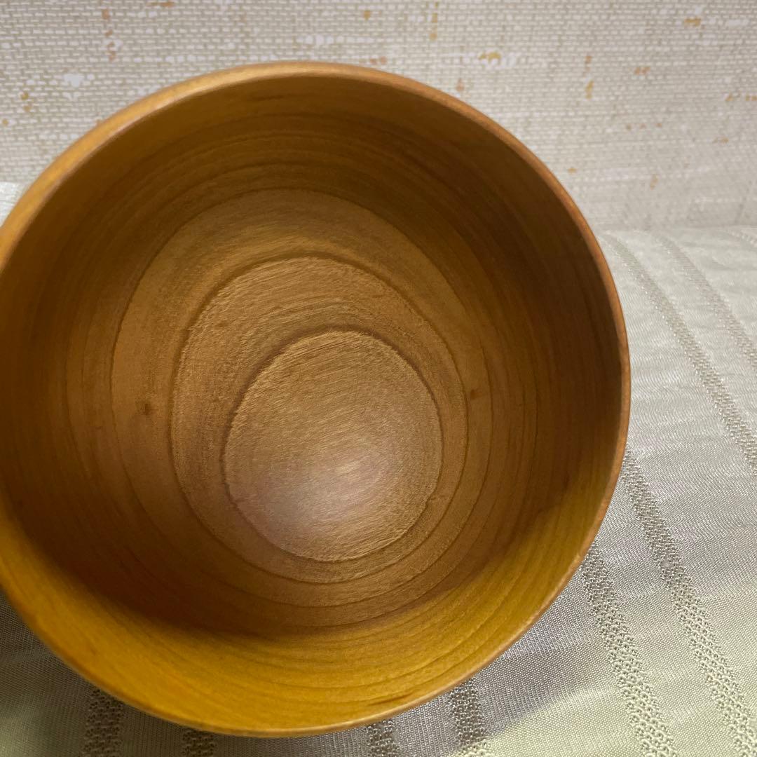 お椀　木製　くり　さくら