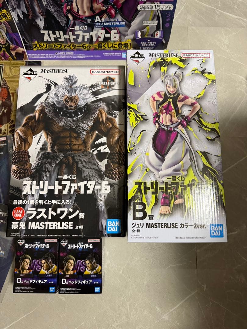 ストリートファイター6 一番くじ B賞 ジュリ ラストワン賞 豪鬼　計19点