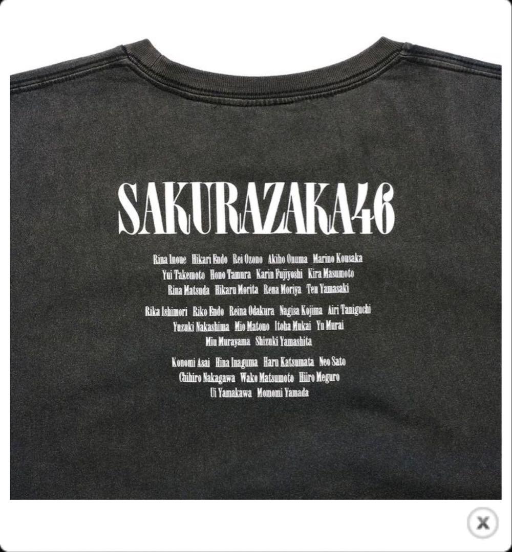 櫻坂46ロックTシャツ(Mサイズ)