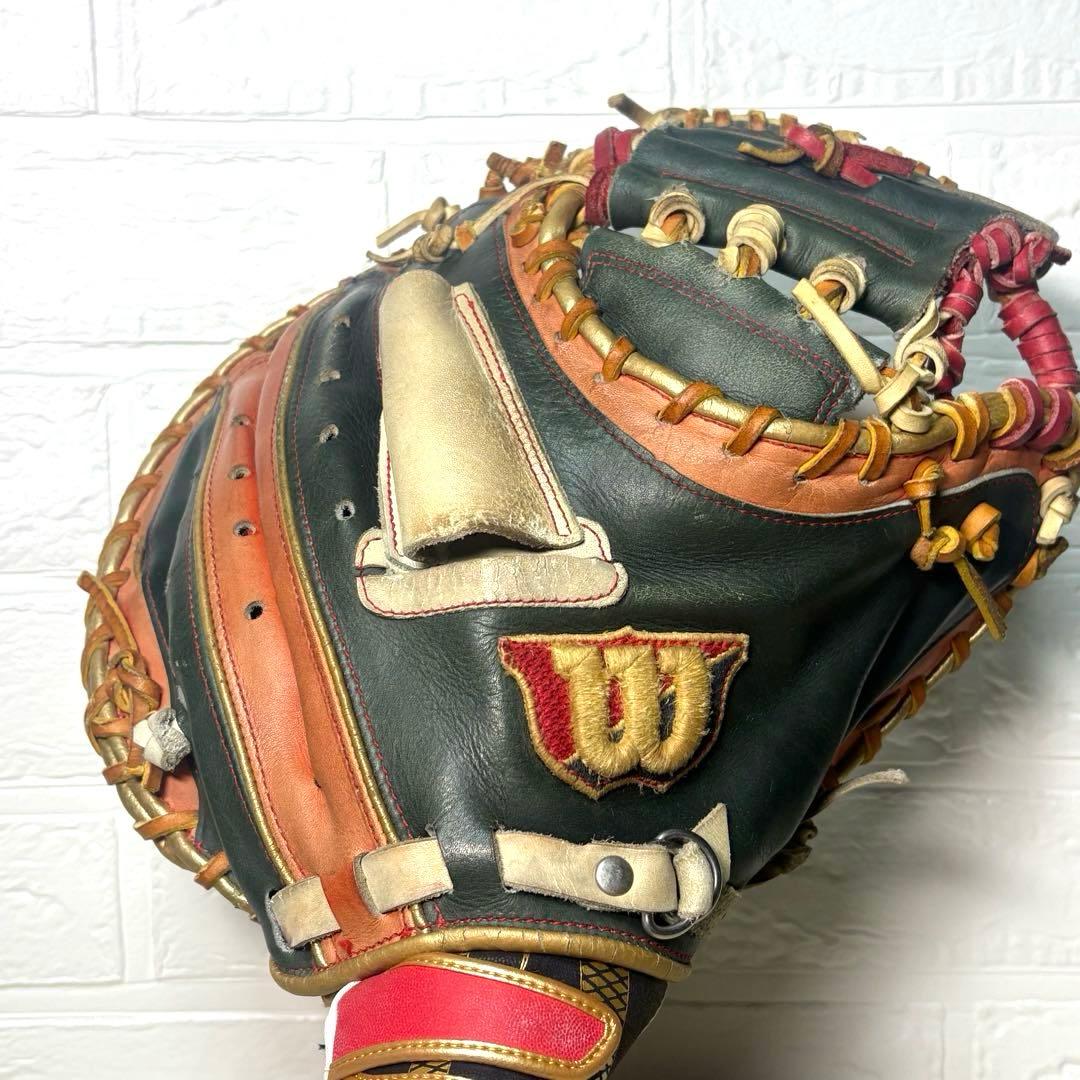【現状品】Wilson ワナビーヒーロー キャッチャーミット ウィルソン