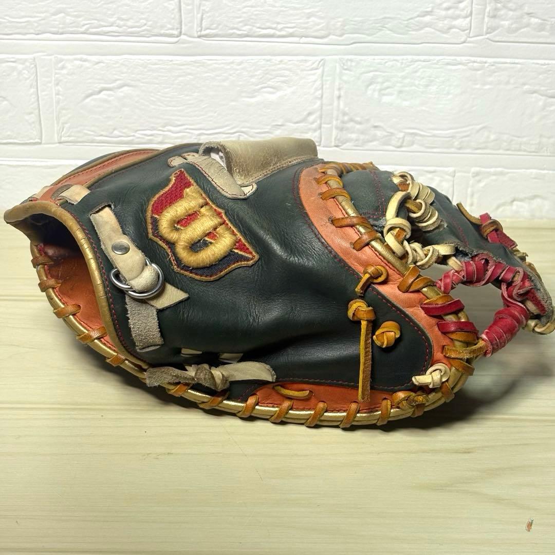 【現状品】Wilson ワナビーヒーロー キャッチャーミット ウィルソン