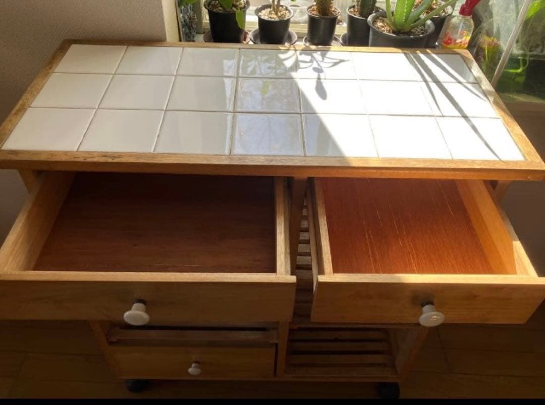 キャトルセゾン カウンターワゴン90年代レトロ ヴィンテージ アンティーク家具