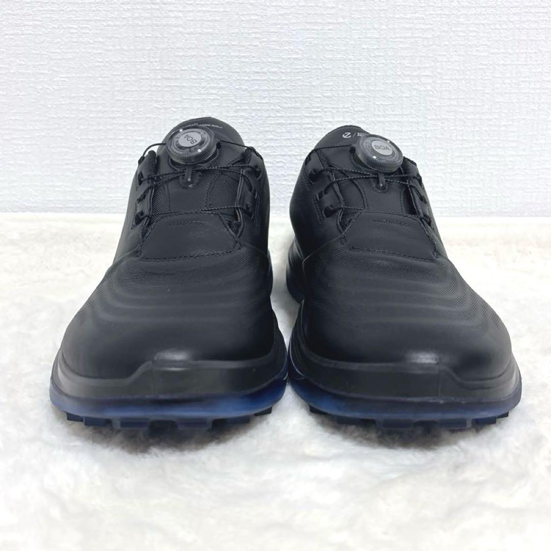 【未使用級】ecco エコー　ゴルフシューズ　GOLF LT1 BOA 黒　42
