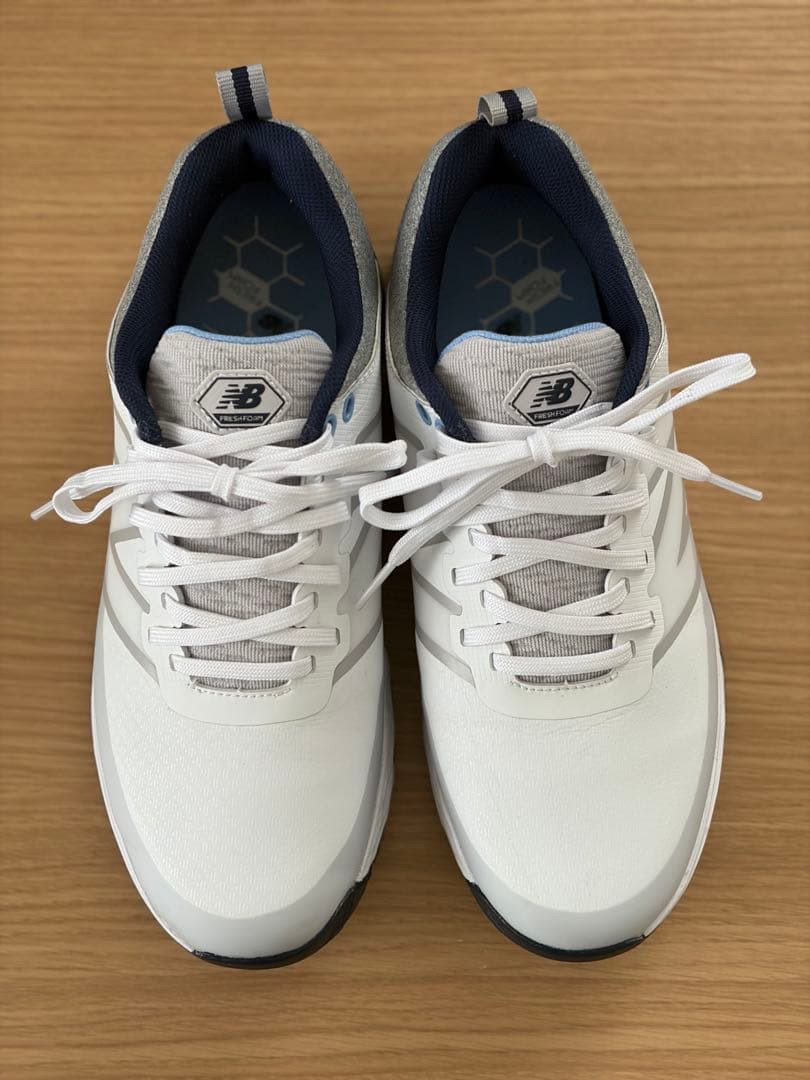 New Balance ゴルフシューズ ホワイト/ネイビー