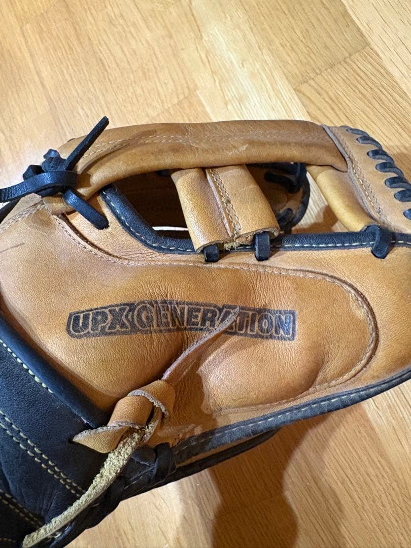 MIZUNO ミズノ　UPX GENERATION 軟式グローブ 茶色/黒