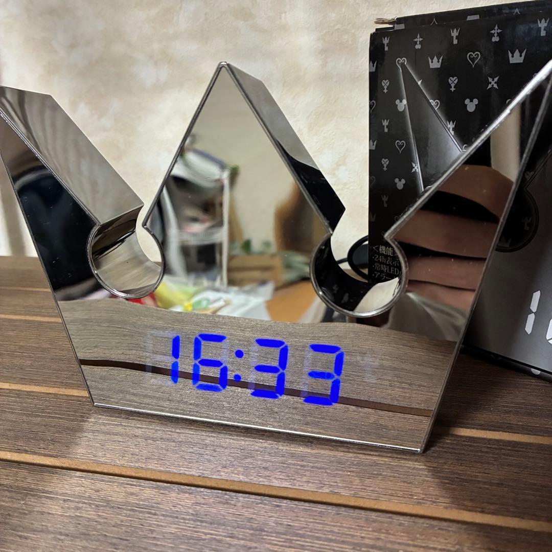 キングダムハーツ デジタル LED クロック　箱付き