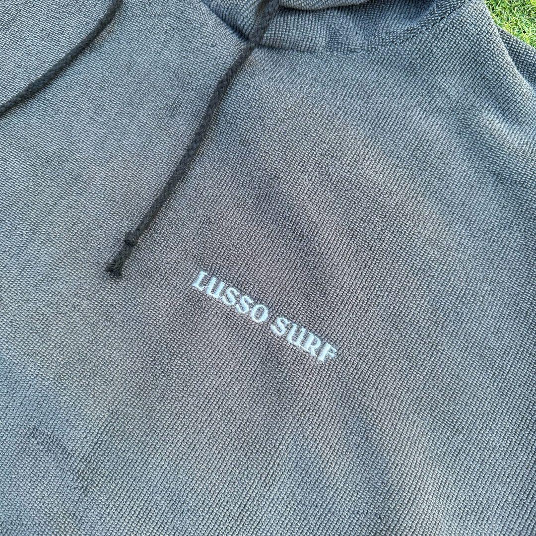 目立つ☆LUSSO SURF お着替えポンチョ　グレー⭐︎送料込み